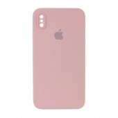 Силиконовый чехол для iPhone X/Xs Бежевый FULL (SQUARE SHAPE) Силиконовый чехол для iPhone X/Xs Бежевый FULL (SQUARE SHAPE)