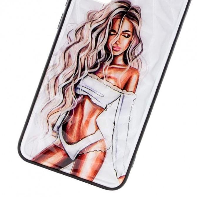 Чехол-накладка Prisma Ledies для Samsung S20 FE White-3