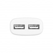 Сетевое зарядное устройство 2USB Hoco C12 White + USB Cable MicroUSB (2.4A) Сетевое зарядное устройство 2USB Hoco C12 White + USB Cable MicroUSB (2.4A)