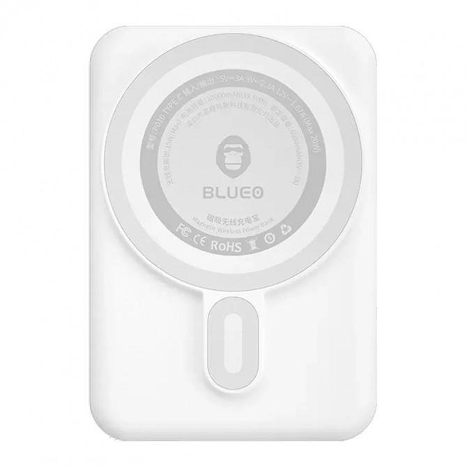 Повербанк Blueo Wireless Powebank 10000 mA White