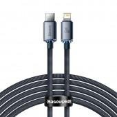 Кабель Baseus Crystal Shine Type-C to Lightning 20W Black 1.2m