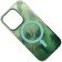 Чехол TPU Shiny Mountain (MagFit) для Apple iPhone 16 Pro (6.3") Green