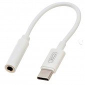 Аудио Адаптер XO NBR161 Type-C to 3.5mm White Аудио Адаптер XO NBR161 Type-C to 3.5mm White