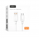 Кабель USB WALKER C870 USB to Type-C 6A_120W 1m white