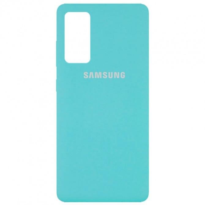 Чехол Soft Case Samsung G780 Galaxy S20FE Бирюзовый FULL