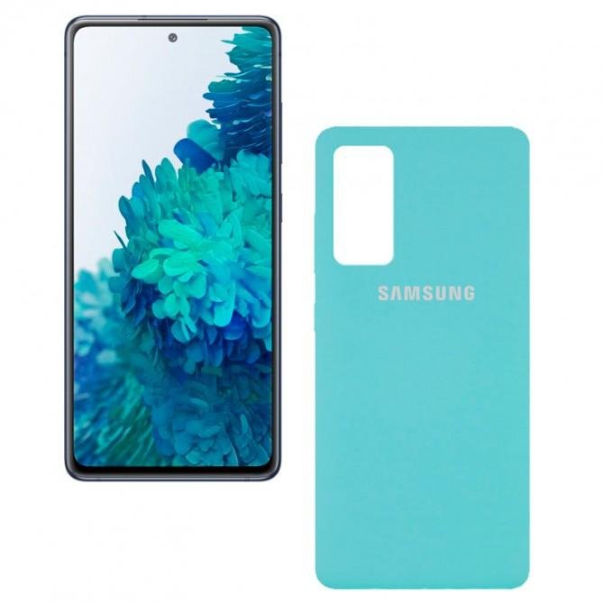 Чехол Soft Case Samsung G780 Galaxy S20FE Бирюзовый FULL-1