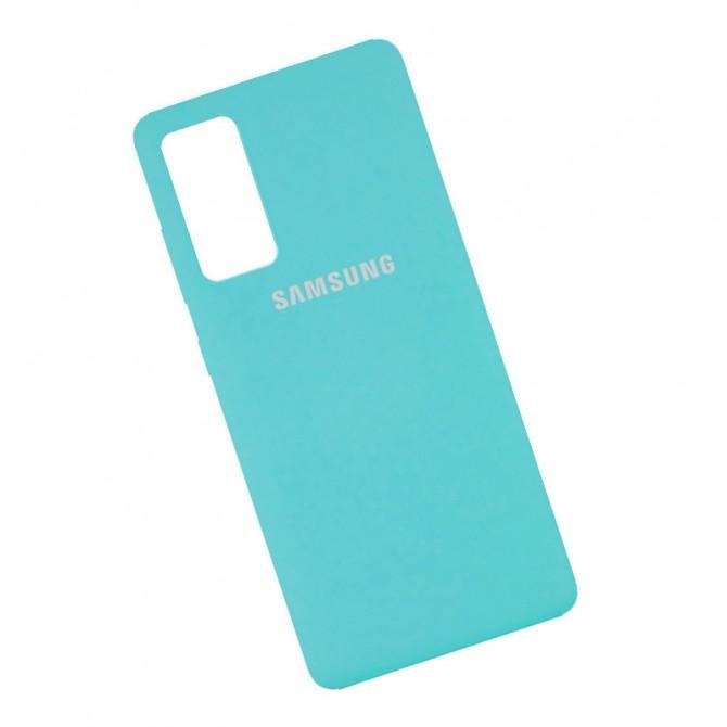 Чехол Soft Case Samsung G780 Galaxy S20FE Бирюзовый FULL-3