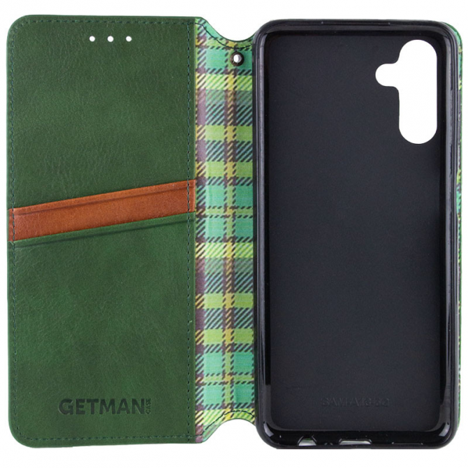 Чехол-книжка GETMAN Cubic for Samsung Galaxy A16 Green-2