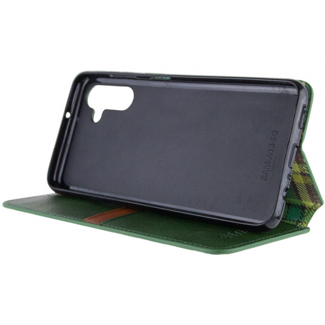 Чехол-книжка GETMAN Cubic for Samsung Galaxy A16 Green-4
