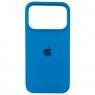 Силиконовый чехол для iPhone 17 Pro Capri Blue FULL