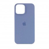 Оригинальный силиконовый чехол для iPhone 15 Pro Max Lavander Grey FULL Оригинальный силиконовый чехол для iPhone 15 Pro Max Lavander Grey FULL