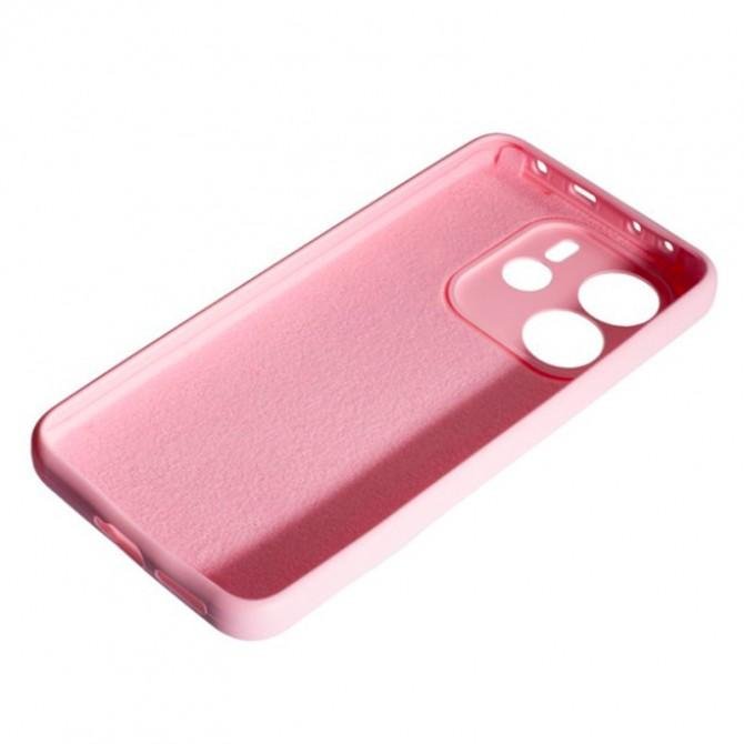 Силіконовий чохол для Xiaomi Redmi Note 14 4G Рожевий FULL-1