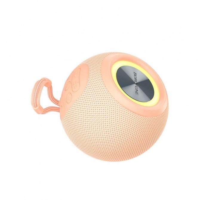 Колонка Borofone BR23 Sound ripple Рожевий