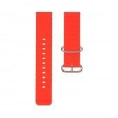 Ремінець універсальний силіконовий Marine Double 22mm Червоний