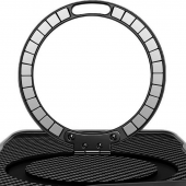 Чехол TPU+PC Metal Buttons with MagSafe Carbon Ring для Apple iPhone 17 Pro (6.3