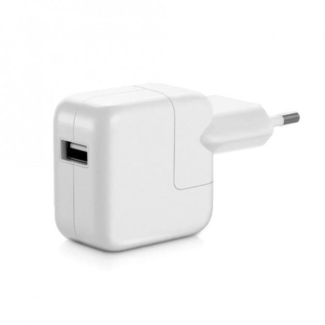 Мережевий зарядний пристрій Apple Power White 2A-2