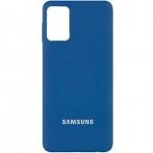 Чехол Original Soft Case Samsung A325 Galaxy A32 Синий FULL