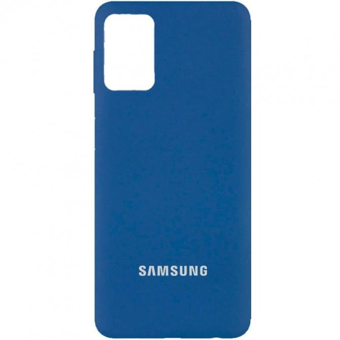 Чехол Original Soft Case Samsung A325 Galaxy A32 Синий FULL