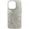 Накладка Lots of Shine series для iPhone 16 Pro Silver