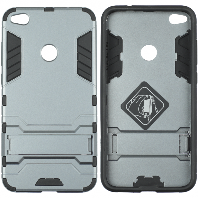 Чохол HONOR Hard Defence Series для Huawei P8 Lite (2017) Космічний Сірий