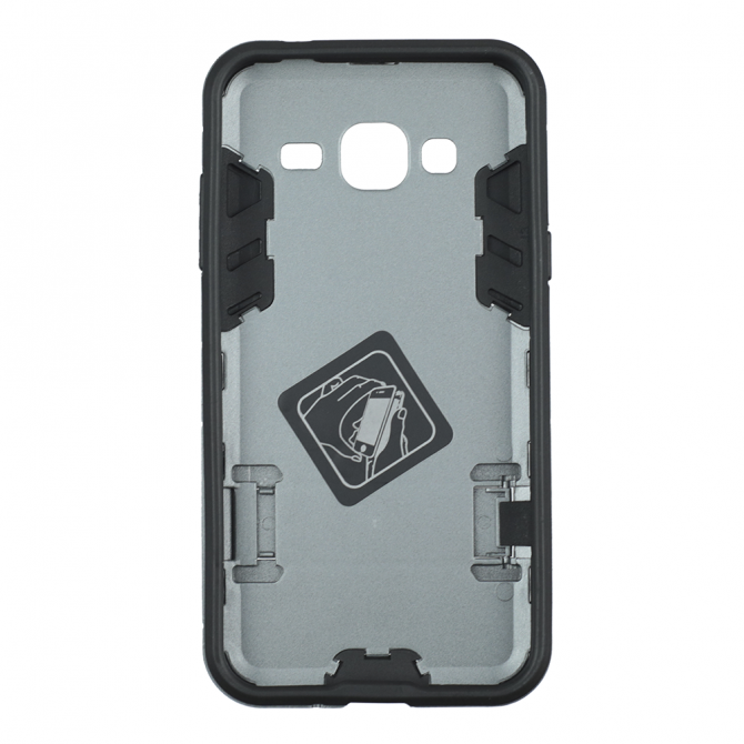 Чохол HONOR Hard Defence Series для Samsung J320 Galaxy J3 2016 Космічний Сірий-2