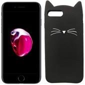 Чохол Image Case для iPhone 7 Plus Cat Чорний (3)