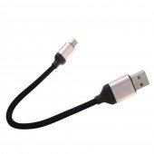 Кабель IMAX USB micro 3.0 Чёрный 18cm Кабель IMAX USB micro 3.0 Чёрный 18cm