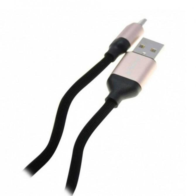 Кабель IMAX USB micro 3.0 Чёрный 18cm-1