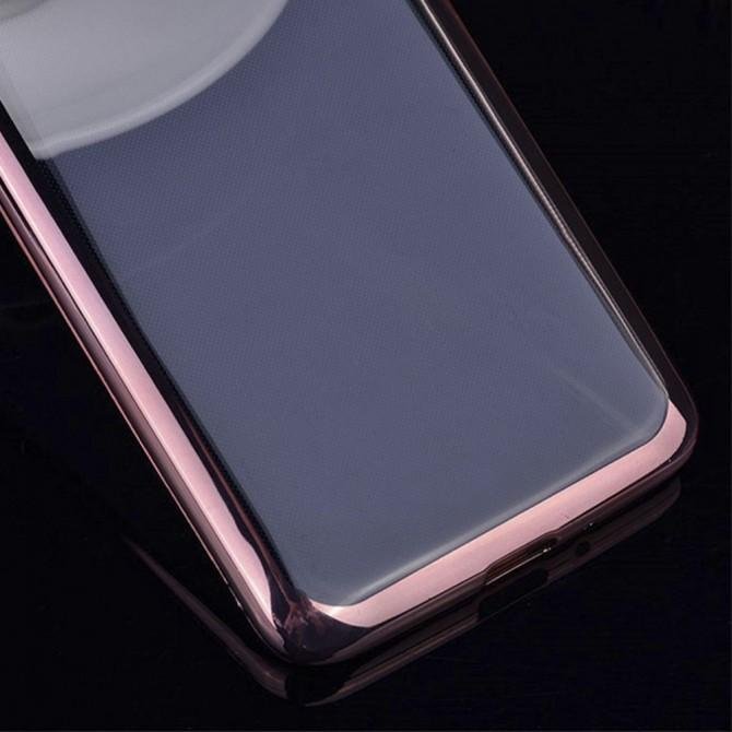 Чохол Electroplating TPU case для Samsung J1ACE/J110 Рожевий-2