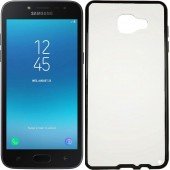 Чохол Electroplating TPU case для Samsung J2 Чорний