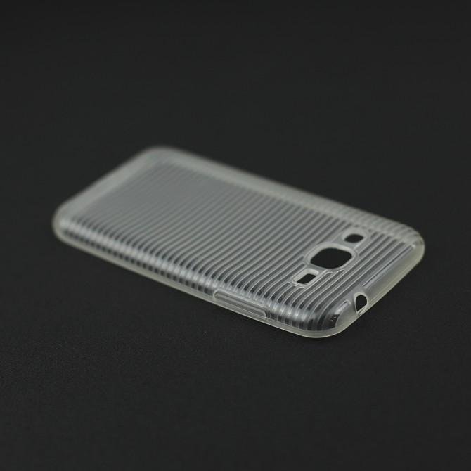 Чохол Electroplating TPU case для Samsung J2 Білий-3