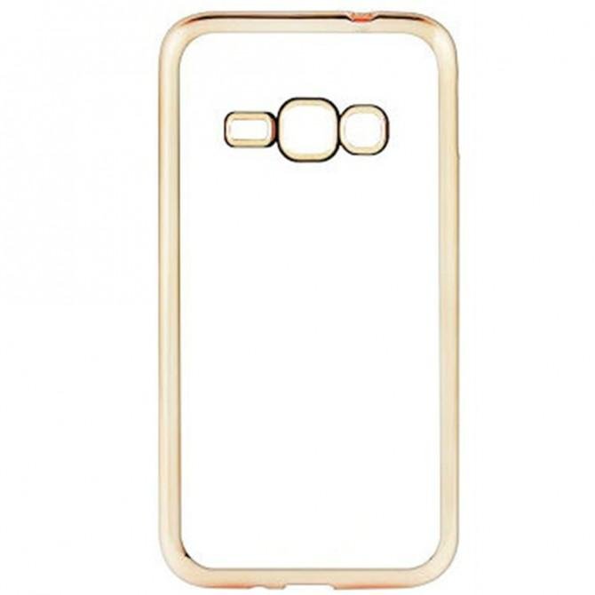 Чехол Electroplating TPU case для Samsung J3 gold-1