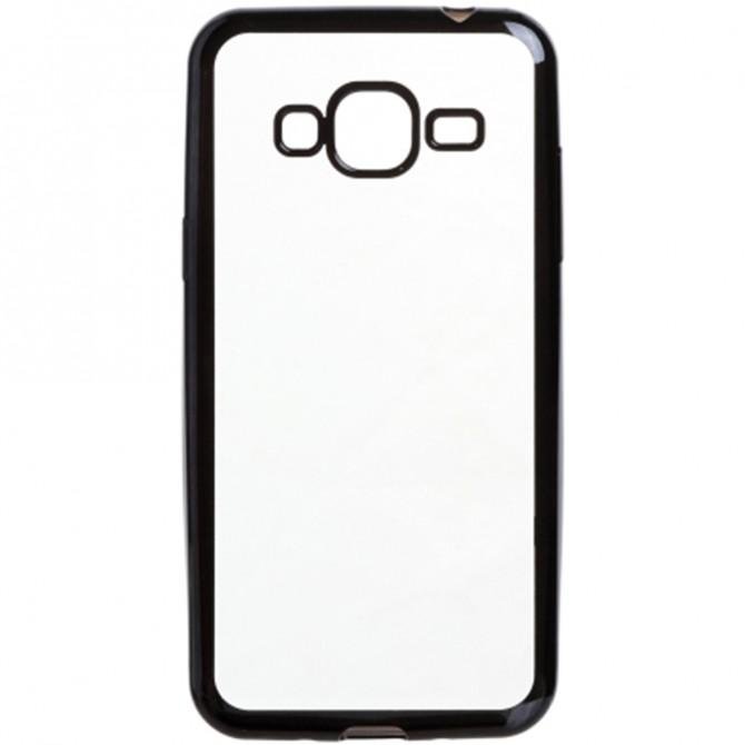 Чехол Electroplating TPU case для Samsung J5 Чёрный-1