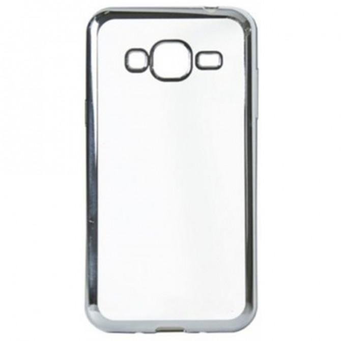 Чехол Electroplating TPU case для Samsung J5 silver-1