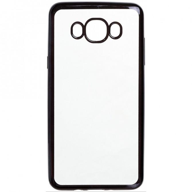 Чехол Electroplating TPU case для Samsung J7 Чёрный-2