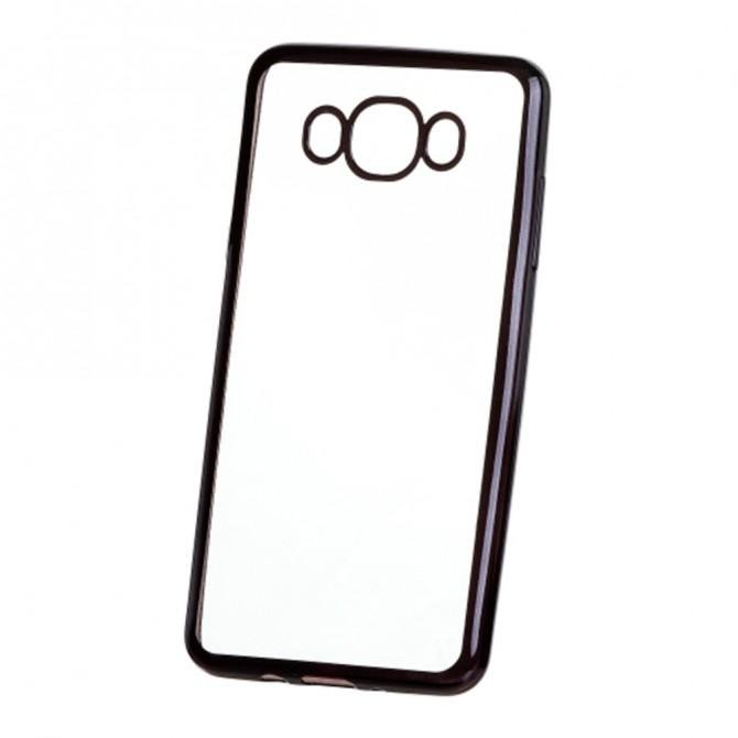 Чехол Electroplating TPU case для Samsung J7 Чёрный-3