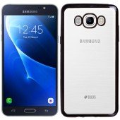 Чехол Electroplating TPU case для Samsung J710 (J7 2016) Чёрный