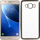 Чохол Electroplating TPU case для Samsung J710 (J7 2016) Срібло