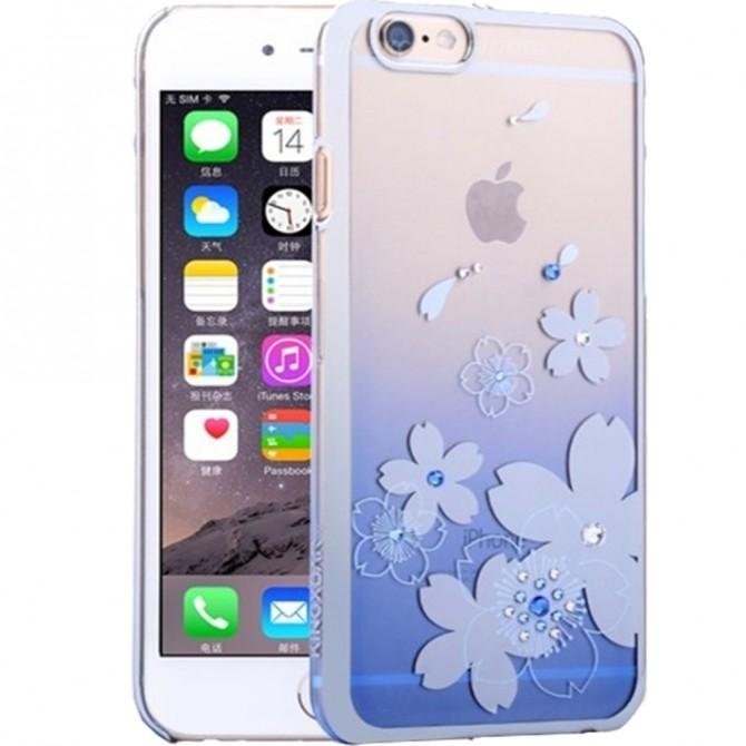 Чохол Kingxbar Квіти для iPhone 6/6S Синій