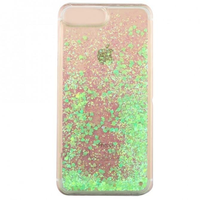 Чехол Liquid mobile Glitter Series 3 для iPhone 7/8 Green