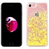 Чохол Liquid mobile Glitter Series 3 для iPhone 7/8 Жовтий