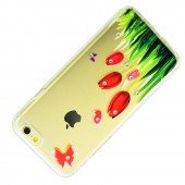 Чохол Lucent Diamond Case для iPhone 5 Tulips (Червоний) Чохол Lucent Diamond Case для iPhone 5 Tulips (Червоний)