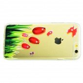 Чохол Lucent Diamond Case для iPhone 5 Tulips (Червоний) Чохол Lucent Diamond Case для iPhone 5 Tulips (Червоний)
