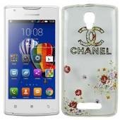 Чехол Lucent Diamond Case для Lenovo A1000 (Vibe A) Chanel
