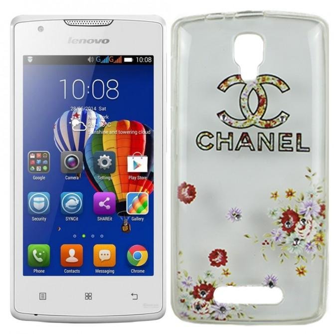 Чехол Lucent Diamond Case для Lenovo A1000 (Vibe A) Chanel
