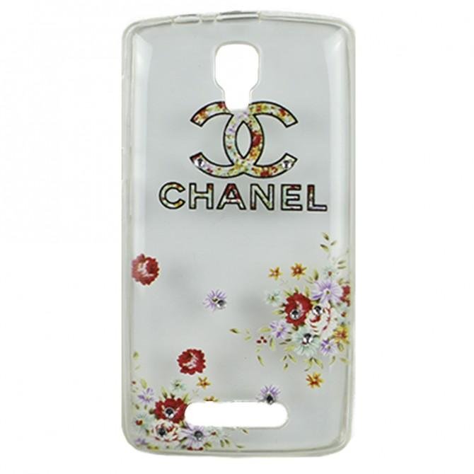 Чехол Lucent Diamond Case для Lenovo A1000 (Vibe A) Chanel-1