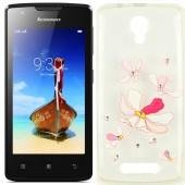 Чехол Lucent Diamond Case для Lenovo A1000 (Vibe A) Iris (Pink)
