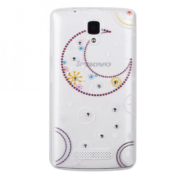 Чехол Lucent Diamond Case для Lenovo A1000 (Vibe A) La Luna-1