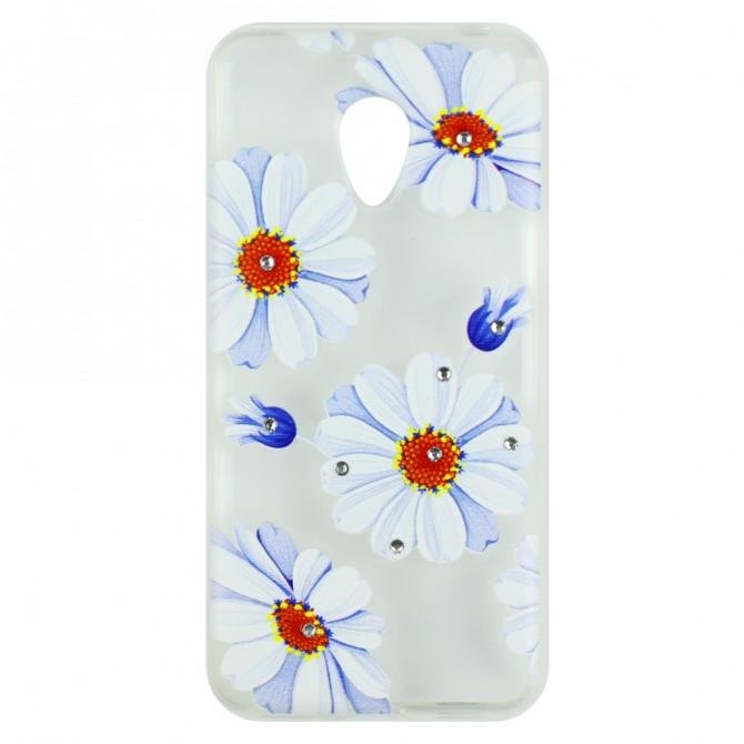 Чехол Lucent Diamond Case для Meizu M3 Daisy (Blue)-1