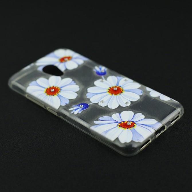 Чехол Lucent Diamond Case для Meizu M3 Daisy (Blue)-3